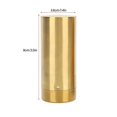 thumbnail image 4 of 2 Pack Professional 304 Stainless Steel Salt and Pepper Shaker Seasoning Bottles for Kitchen Camping Outdoor BBQ Gold, 4 of 4