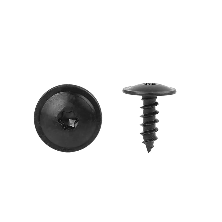 Unique Bargains 30 Pcs Black Car Screw Bolt Retainer N90974701 