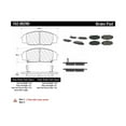 thumbnail image 2 of Centric Parts 102.08290 102 Series Semi Metallic Standard Brake Pad, 2 of 4