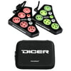 Novation DICER USB Digital Cue Point Serato/Traktor MIDI DJ Controller + Case