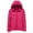 Hot Pink, variant on Plus Size Puffer Jacket For Women Ultra Lightweight Warm Winter Coat Compact Travel Design With Storage Bag