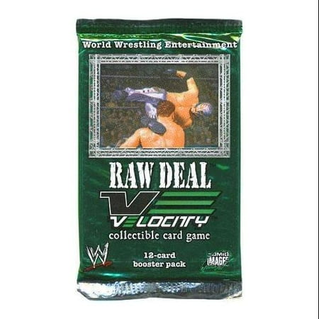 WWE Wrestling Raw Deal Trading Card Game Velocity Booster Pack