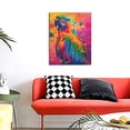 thumbnail image 4 of KLL Colorful Parrot Jungle Dream A Print Canvas Wall Art, Canvas Painting Prints Canvas Art Wall Decor Home Decoration for Living Room Bedroom Office, 4 of 6