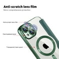 thumbnail image 5 of Allytech Wallet Case for iPhone 15 Plus with Card Slots & Lens Protector, Compatible with MagSafe, Slim Shockproof Anti-Scratch Clear Back Panel [RFID Blocking] Case - Darkgreen, 5 of 7