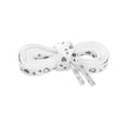 thumbnail image 2 of INSPIRE CHIC Unisex Colorful Reflective Heart Flat Athletic Shoe Laces for Sneakers 1 Pair White 80cm/31.5", 2 of 4
