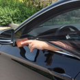 thumbnail image 4 of Car Window Shades Breathable Mesh Side Car Window Sun Shade Stretchy Car Window Screen for Baby Camping Sun Car Window Covers for Front Window for Privacy 2pcs, 4 of 8