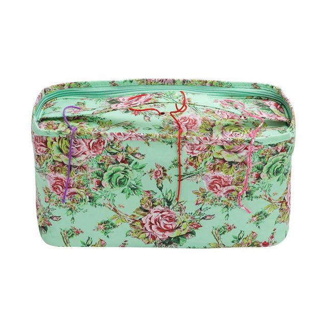 Bolsa de Almacenamiento de Hilo de Tela Oxford para Tejer y Crochet, para Manualidades de Bricolaje y Proyectos de Hilo, Bolsa de Almacenamiento de Herramientas de Tejido C