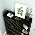 thumbnail image 6 of Rustic Entrance Shoe Cabinet With 3 Flip Drawers & Open Shelves For Bedroom, Black Slim Narrow Storage Organizer, 6 of 6