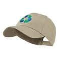 thumbnail image 2 of Environment Friendly Recycle Logo Embroidered Cap - Khaki OSFM, 2 of 5