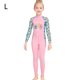 thumbnail image 2 of Muebles multicolores Traje de buceo Mangas largas y pantalones Mono de traje de baño para Snorkel Surfing Aplicable a todas las temporadas PINK L Advancent OD003660-03, 2 of 7