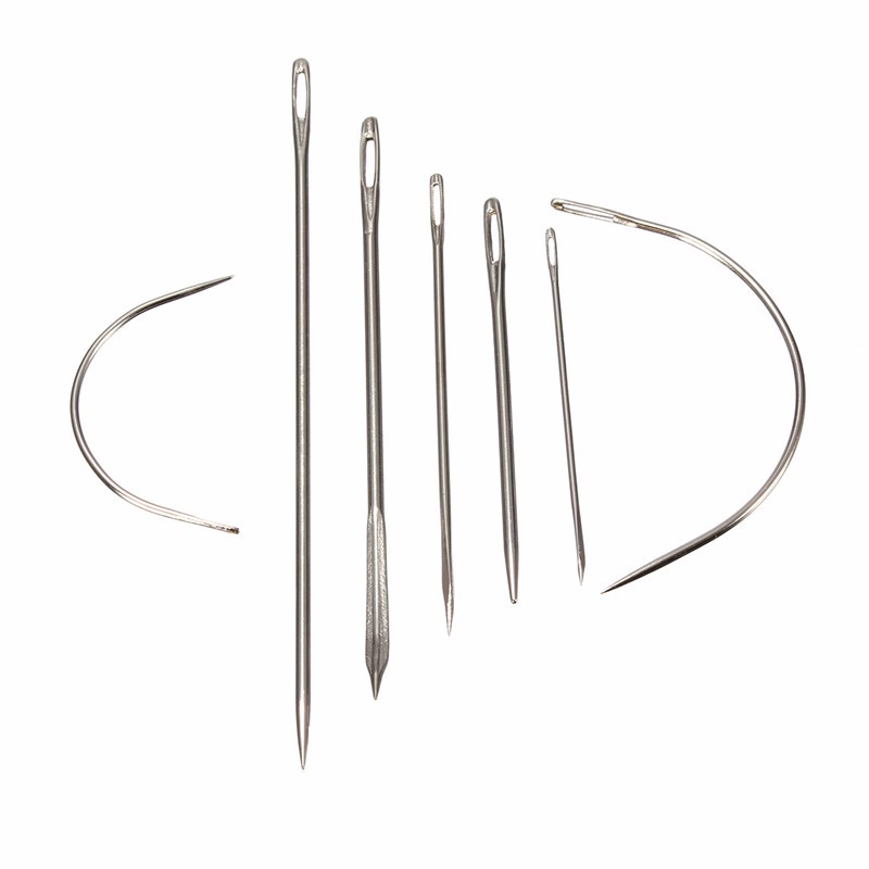 2 x 3.5 2 Assorted Curved Sewing Needle Upholstery Sewing 2 x Curved Needles Curved Sewing Needle Repair kit 3 3.5 or 4