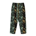 thumbnail image 5 of Goofa Lilies Flowers Printed Soft Pajama Pants for Women, Wide Leg Comfy Casual Lounge Yoga Pants-X-Large, 5 of 9