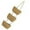 Khaki, variant on Over The Door Hanging Woven Wall Mounted Storage Organizer Decorative Three Tier Nursery Rack For Home
