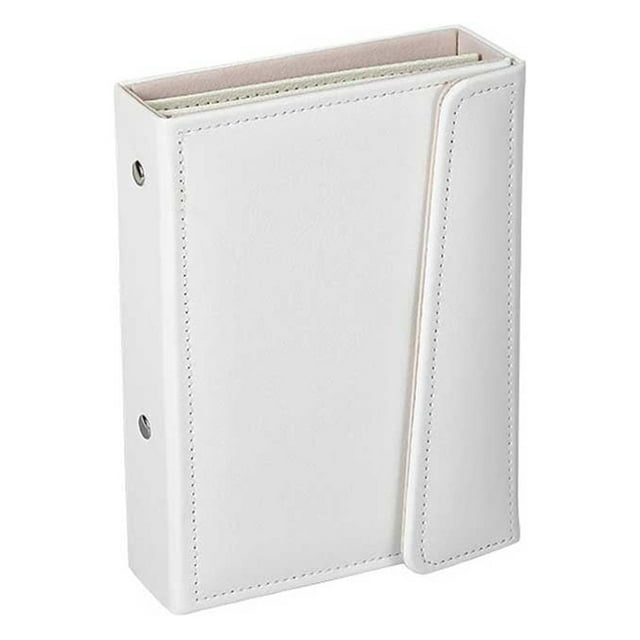 Sonducket Libro de joyas Bolsa de almacenamiento suave a prueba de polvo Exquisito Ligero Sólido Organizador de viaje Collares Pendientes Ropa, zapatos y accesorios Miscelánea