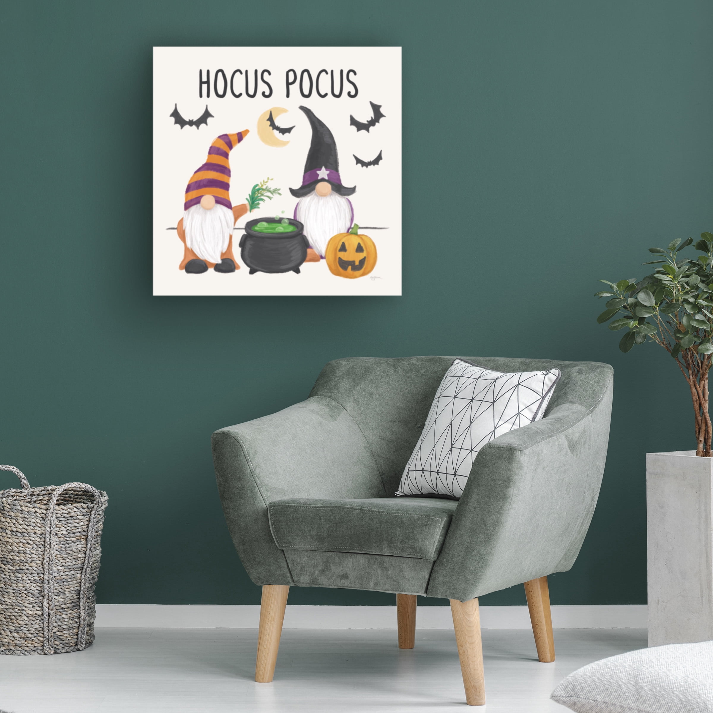 Mary Urban 'Halloween Gnomes II' Canvas Art