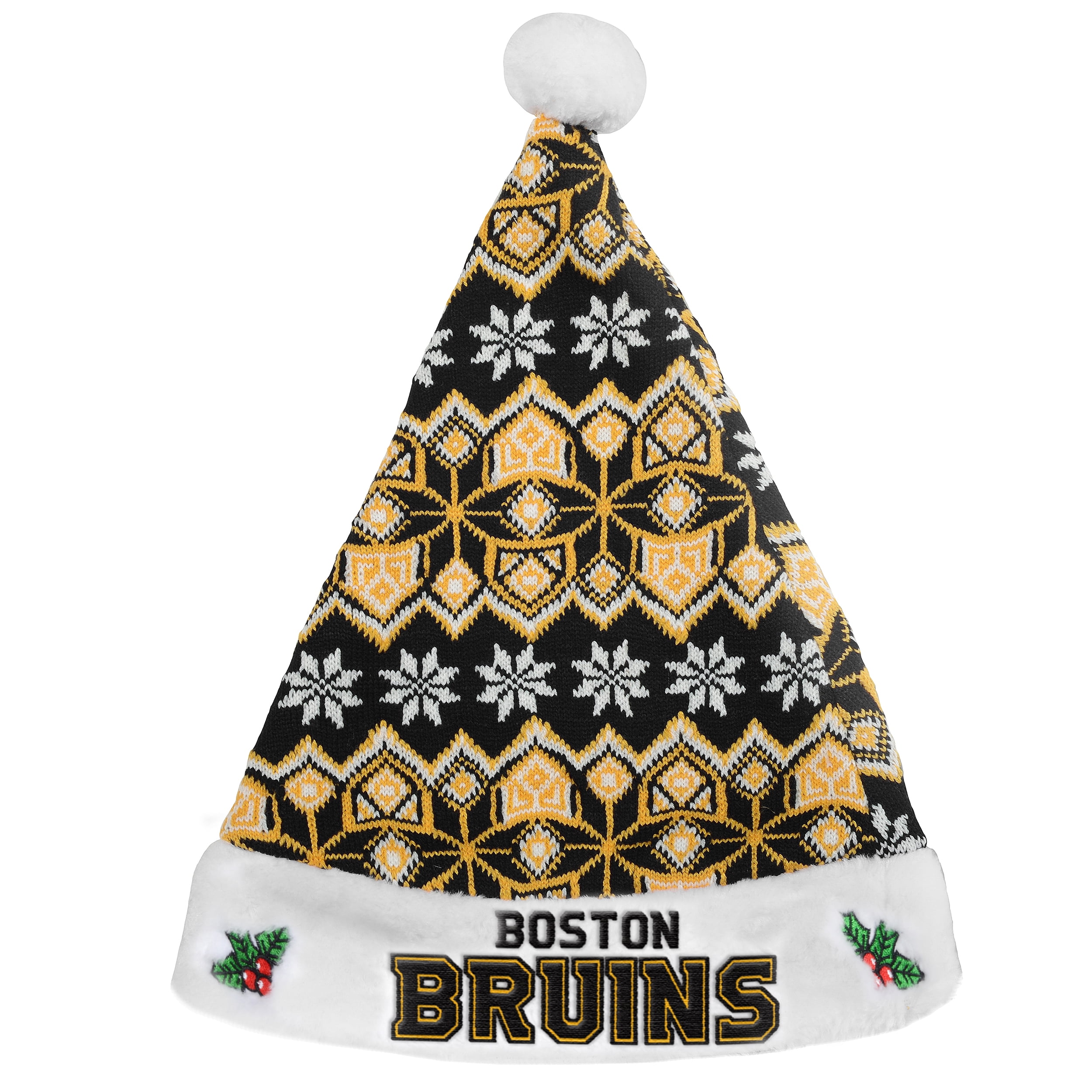 bruins santa hat
