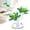 Green, variant on YAZHPA Lotus Crystal Flowers with Stems - Elegant Glass Figurines for Office and Home Decor,Spiritual Crystal Gifts for Women,Ideal for Anniversary and Birthday, Colorful
