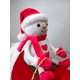 thumbnail image 4 of Muñeco de nieve perro disfraz muñeco de nieve ropa para mascotas muñeco de nieve Claus montar mascota Cosplay disfraces fiesta vestir perros gatos traje para perros grandes gatos, 4 of 5