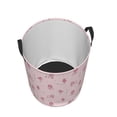 thumbnail image 5 of Uemuo Poodle Dog Pattern Circular Laundry Hamper Basket with handles,Collapsible laundry basket,Large capacity laundry hamper,Laundry Organizer-Medium, 5 of 8