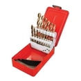 thumbnail image 1 of Juego De 15 Brocas Con Cobalto 1/16 -1/2 C5115 Urrea Urrea C5115, 1 of 2