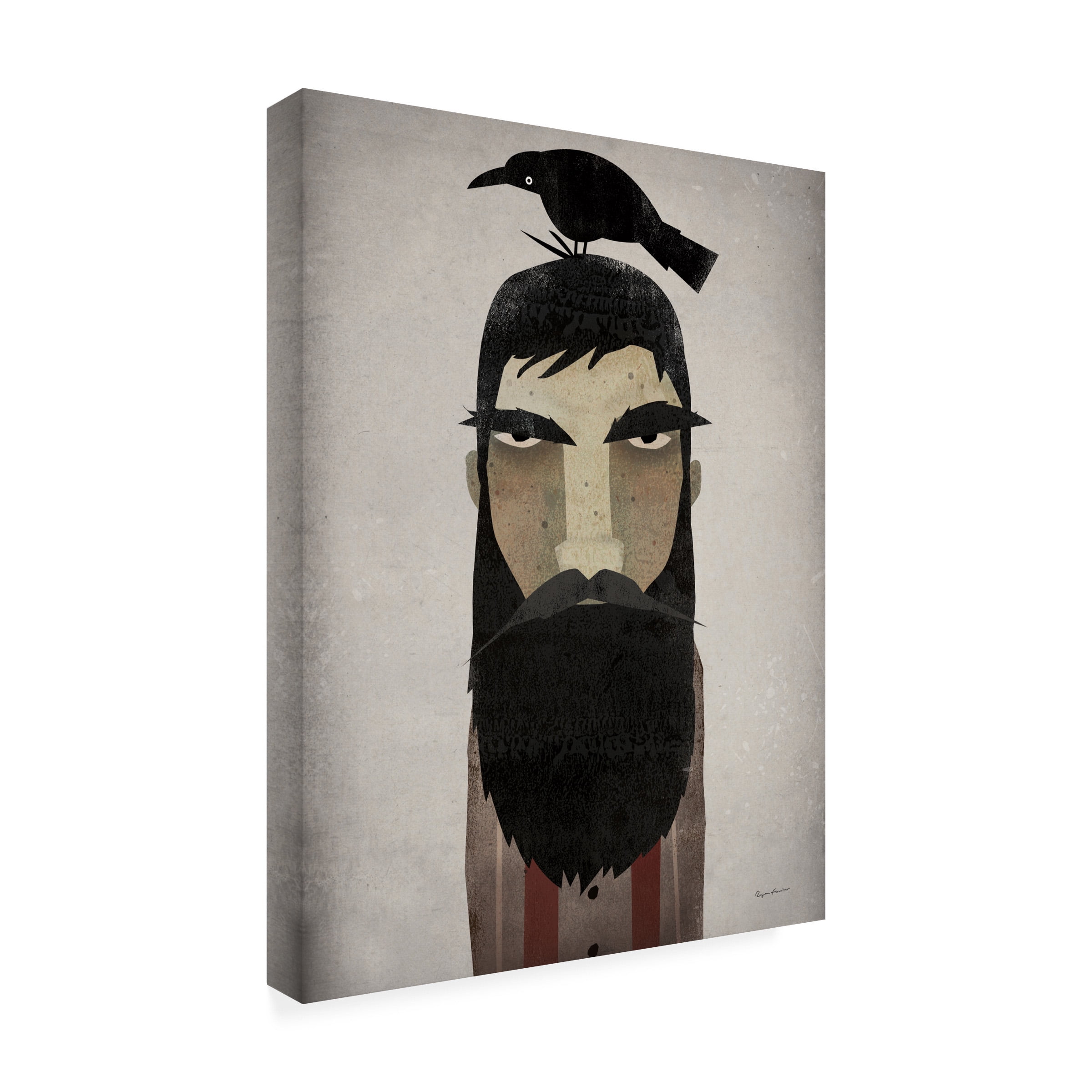 Ryan Fowler 'Lumberjack crop' Canvas Art