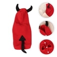 thumbnail image 2 of Miangastore Halloween Pet Costume Stereoscopic Devil Unique Clothes for Pet Puppy, 2 of 8