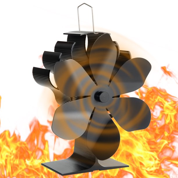 Wowspeed Heat Powered Stove Fan Fireplace Fans Circulating Warm Air