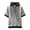 Grey, variant on Men’s Short Sleeve Loose Fit Large Pocket T-Shirt Casual Top