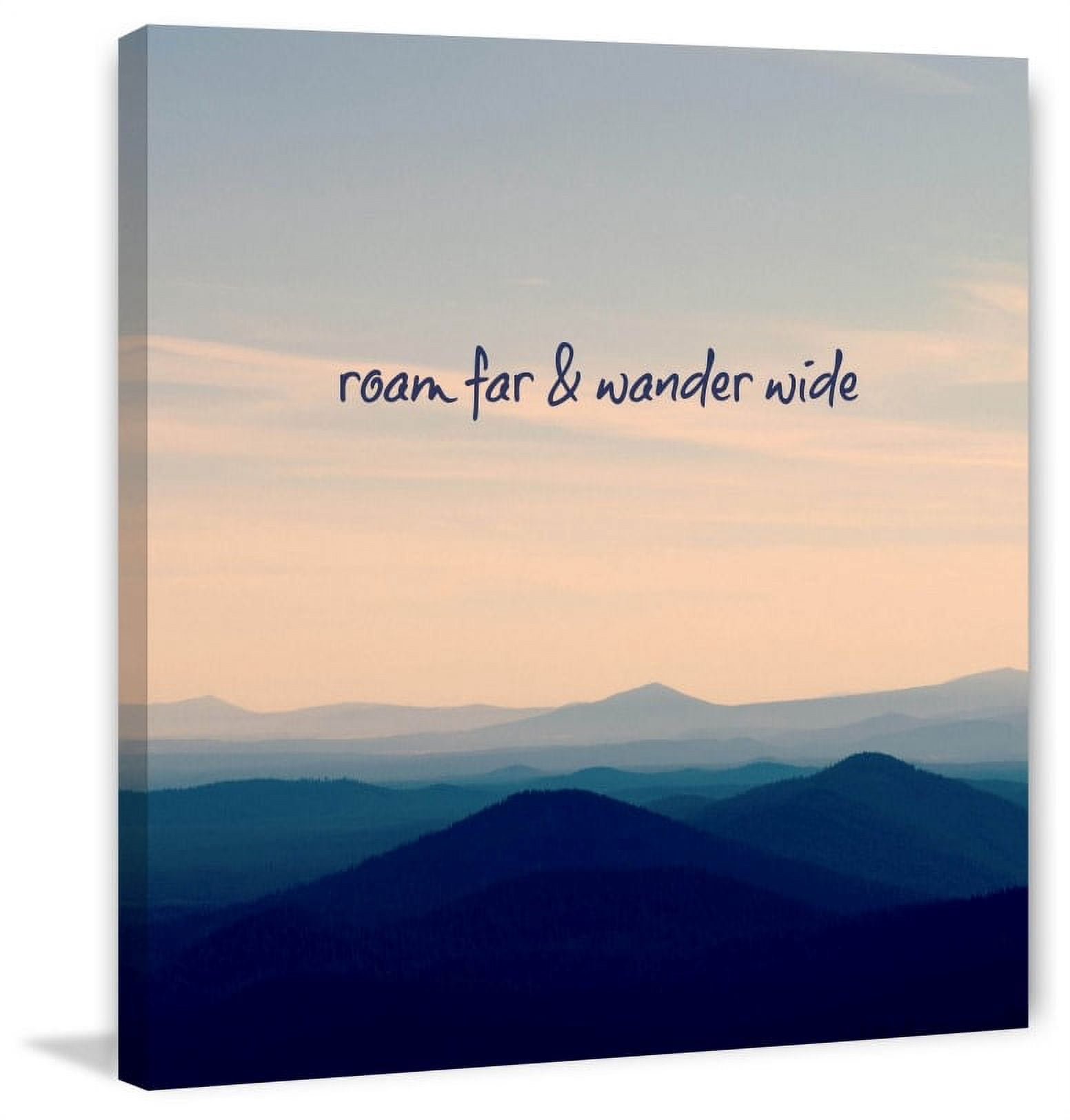 Marmont Hill "Roam Far and Wander Wide" by Robert Dickinson Painting Print on Canvas