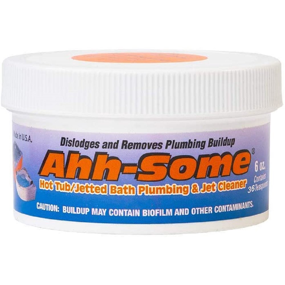 AhhSome Hot Tub Cleaner /Jetted Bathtub Plumbing & Jet Cleaner / Jacuzzi & Spa Filter Cleaner AhhSome Hot Tub Cleaner /Jetted Bathtub Plumbing & Jet Cleaner / Jacuzzi & Spa Filter Cleaner