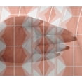 thumbnail image 4 of oneOone Viscose Chiffon Fabric Triangle & Hexagon Geometric Print Fabric BTY 42 Inch Wide, 4 of 4