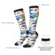 thumbnail image 4 of Fotbe Marine Animals Calcetas Divertidas Estampadas para Hombre y Mujer, Calcetas de Algodón hasta la Rodilla para Caminar, Correr, Enfermería y Embarazo, 4 of 6