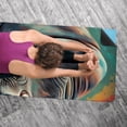 thumbnail image 5 of Rhinoceros Hot Yoga Towel with Storage Bag, 72.8"x26.8", Suitable for Yoga, Pilates, Fitness, etc. - Yoga Blankets, Yoga Towel, 5 of 6