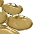 thumbnail image 2 of Benjara Jiva 9 Piece Decorative Bowl Set- Irregular Shaped Design- Gold Metal, 2 of 6