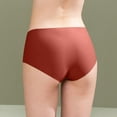 thumbnail image 4 of AherBiu Women Seamless Underwear No Show High Waisted Everyday Briefs Breathable Soft Stretch Ladies Panties, 4 of 4