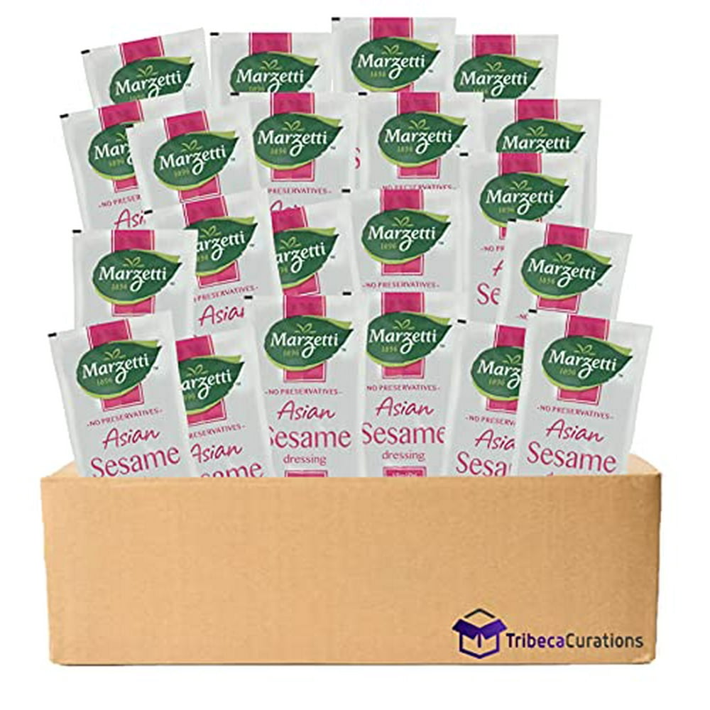 Asian Sesame Salad Dressing by Marzetti 1.5 Ounce 20 Cou Walmart