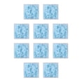 thumbnail image 2 of Kearding 1 paquete de relleno de rafia de papel Lafite, caja de regalo triturada, envoltura de embalaje, suministros para el hogar, confeti, Azul claro 10Conjunto, 2 of 6