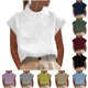 thumbnail image 1 of Chaqueta deportiva,Camiseta sin mangas de mezcla de lino para mujer, informal, de cuello redondo, color liso, tejido transpirable, para uso diario, sopatenor, 1 of 8