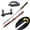 As shown in Picture, variant on 41 inches Plastic Roronoa Zoro Sword Kitetsu with Belt and Holder Stand