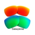 thumbnail image 2 of Galaxy Replacement Lenses for Oakley Ray Ban RB4165 Red & Green Color&nbsp; 100% UVAB, 2 of 2