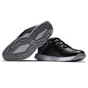 FootJoy Men's Prolite Previous Season Style Golf Shoe, Black/Grey/White, 8.5 Wide