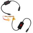 thumbnail image 3 of Cable adaptador para chaqueta térmica Smarkey 9V Type-C a DC, 3 of 7