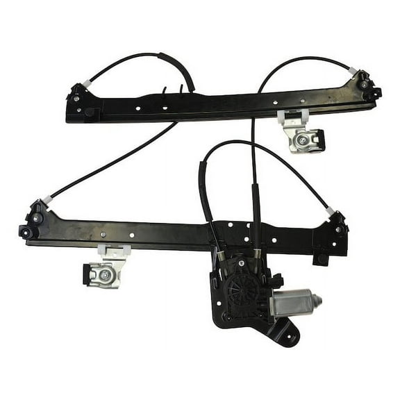 Rear Right Window Regulator - Compatible with 2000 - 2006 Chevy Suburban 2500 2001 2002 2003 2004 2005