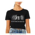 thumbnail image 1 of Playera Wednesday Talla CH Manga Corta Con Estampado de Wednesday Negro, 1 of 2