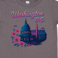thumbnail image 4 of Inktastic Washington D.c. Skyline Cherry Blossoms Boys or Girls Toddler T-Shirt, 4 of 5
