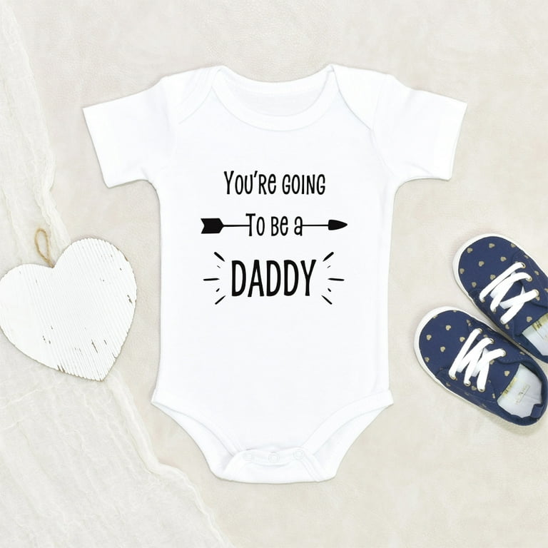 Newbabywishes You're Going To Become A Daddy Cute Baby Clothes