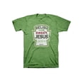 thumbnail image 5 of Kerusso Unisex Short Sleeve Casual T-Shirt, Relish Jesus, Green, SM, 5 of 6