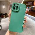 thumbnail image 1 of Funda de teléfono de silicona líquida mate para iPhone 13, 12, 11 Pro Max, Mini, 14, XR, XS Max, X, 8, 7, 6, 6S Plus, SE 2020, Portector de lente, cubierta suave, 1 of 4