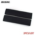 thumbnail image 3 of JWQI Universal 2 Pack Soft Cotton Auto Seat Belt Cover, Car Seat Belt Pads Cover, Auto Interior Accessories, Automotive Pads for Car Truck,SUV Airplane Carmera Backpack Straps, Black, 3 of 4