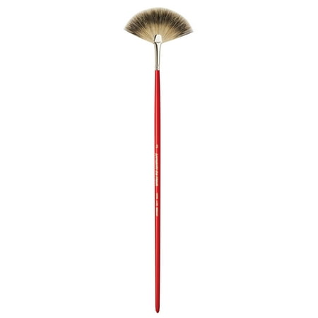 Glycolic Fan Brush - da Vinci Brush Pure Badger Hair Oil Brush, Fan Blender, 3